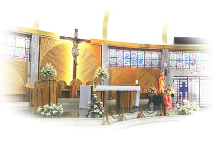 Altar do Santuário Arquidiocesano São Judas Tadeu