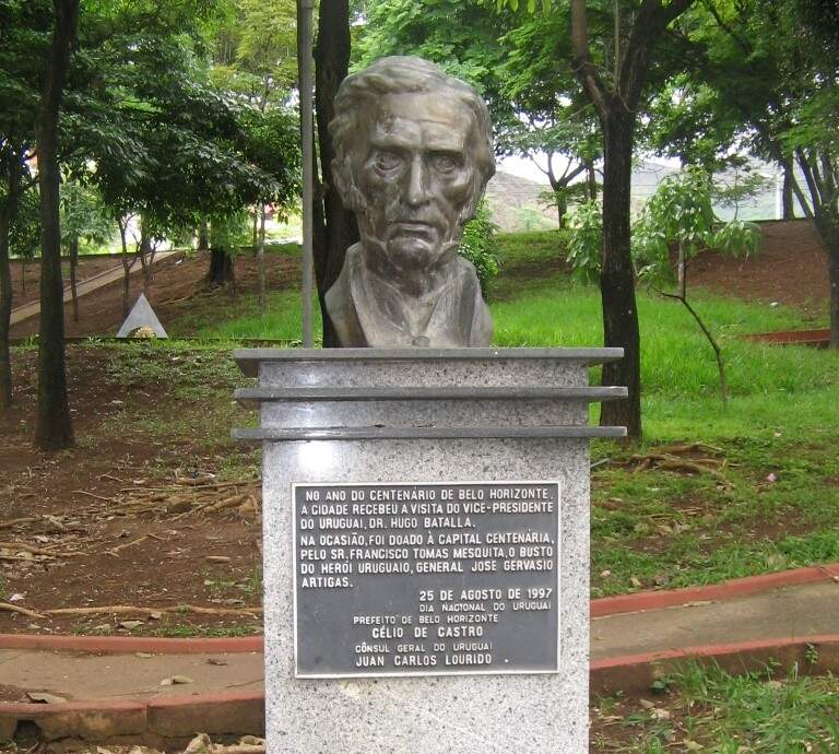 Busto do General José Gervásio Artigas