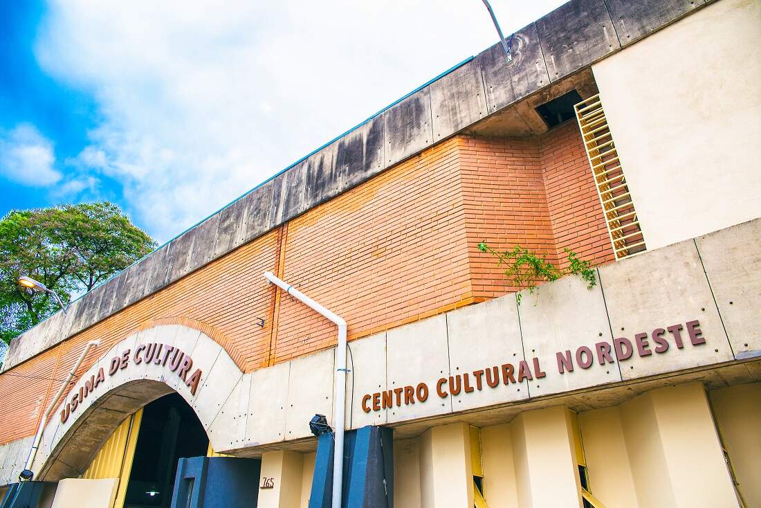 Fachada da Usina de Cultura - Centro Cultural Nordeste