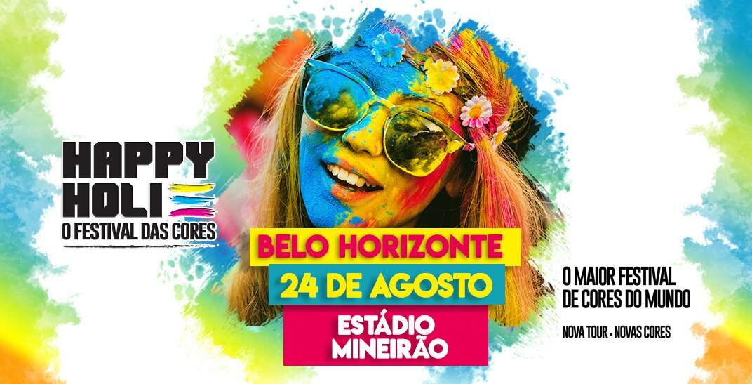 Happy Holi Belo Horizonte - Tour 2019