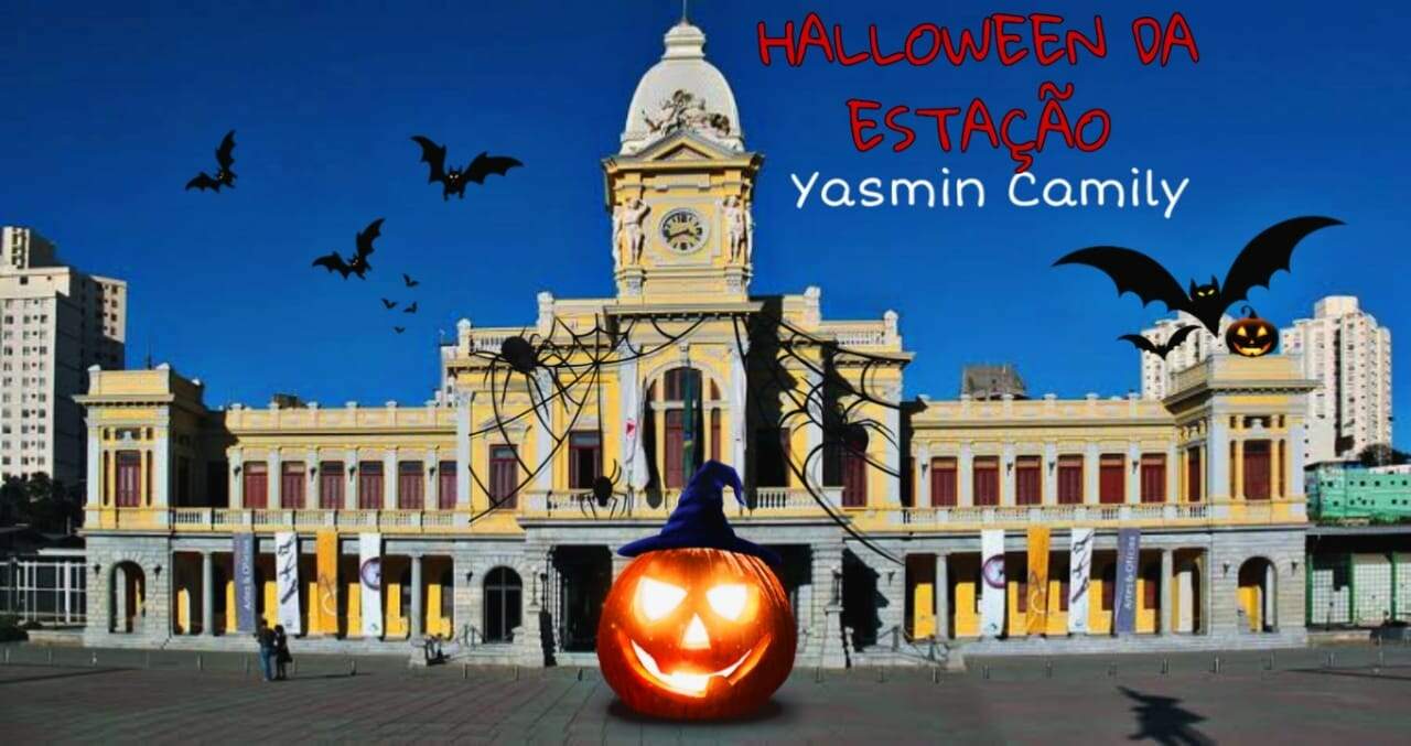 Festa de Halloween na Praça da Estação