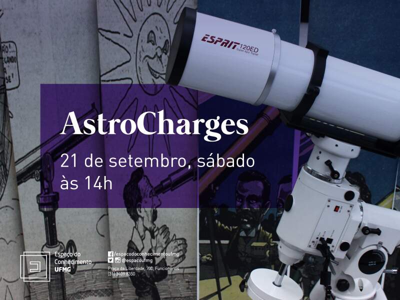 AstroCharges - no Espaço do Conhecimento UFMG