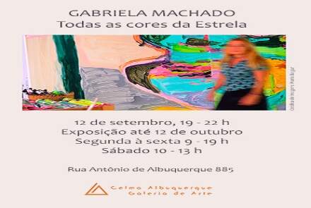 Exposição individual da artista Gabriela Machado
