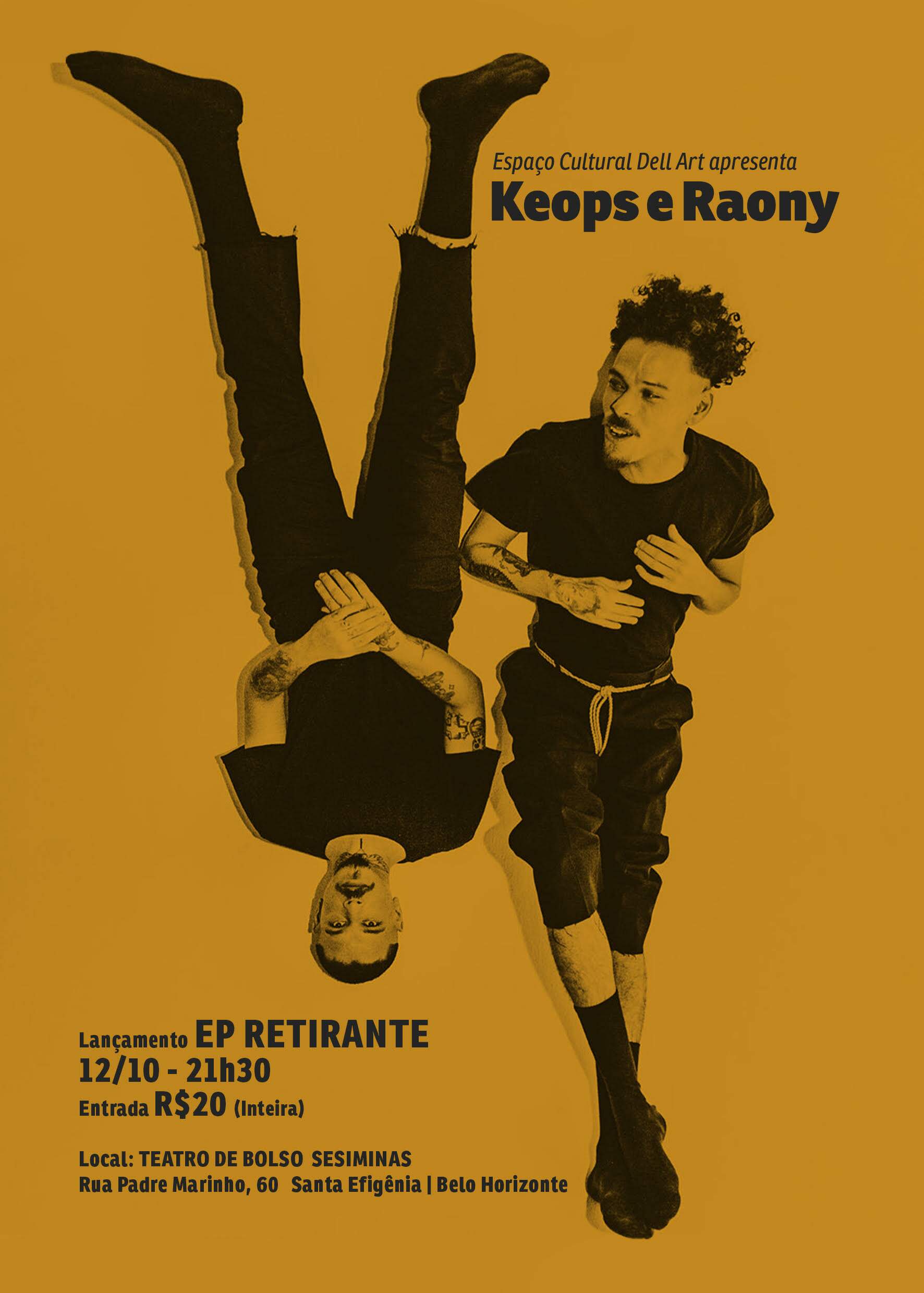 Laçamento do novo EP dos irmãos Keops e Raony (Medulla)
