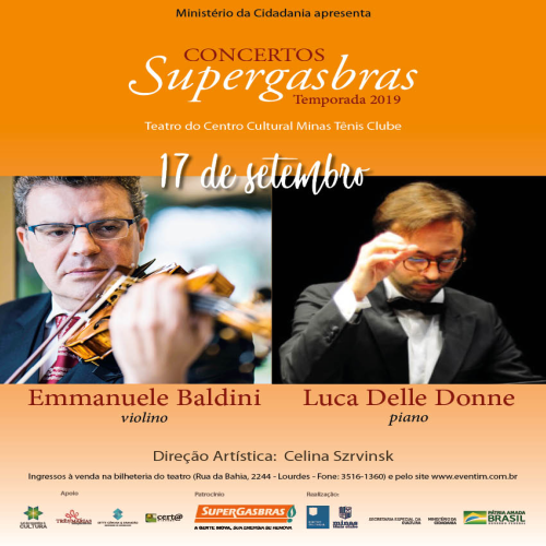 Concertos Supergasbras: Emmanuele Baldini e Luca Delle Donne
