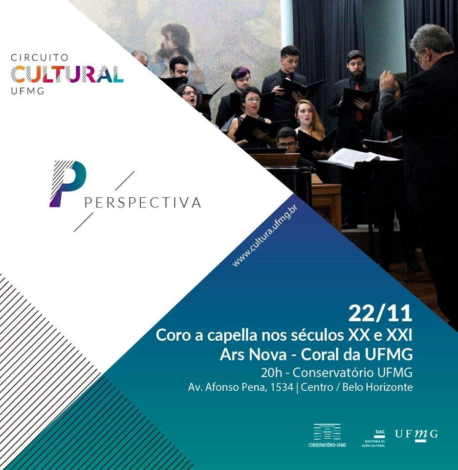 Concerto Ars Nova-Coral da UFMG - Capella dos séculos XX e XXI