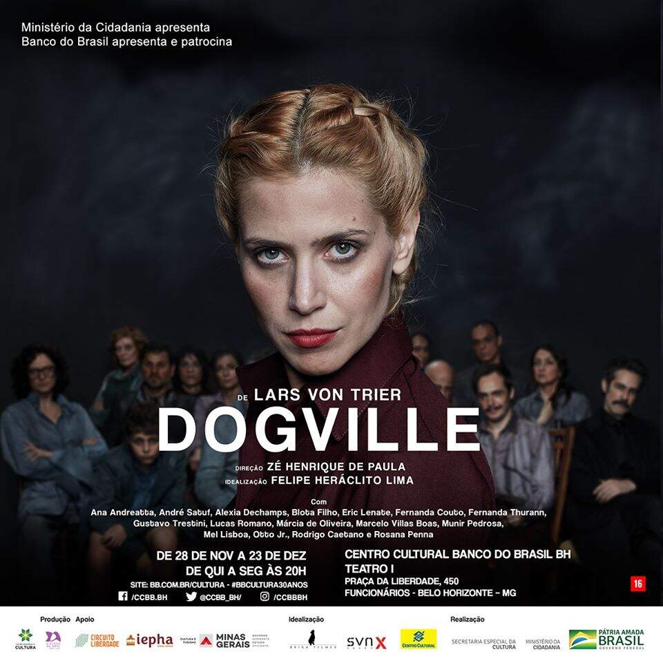 Peça: “Dogville” com Mel Lisboa