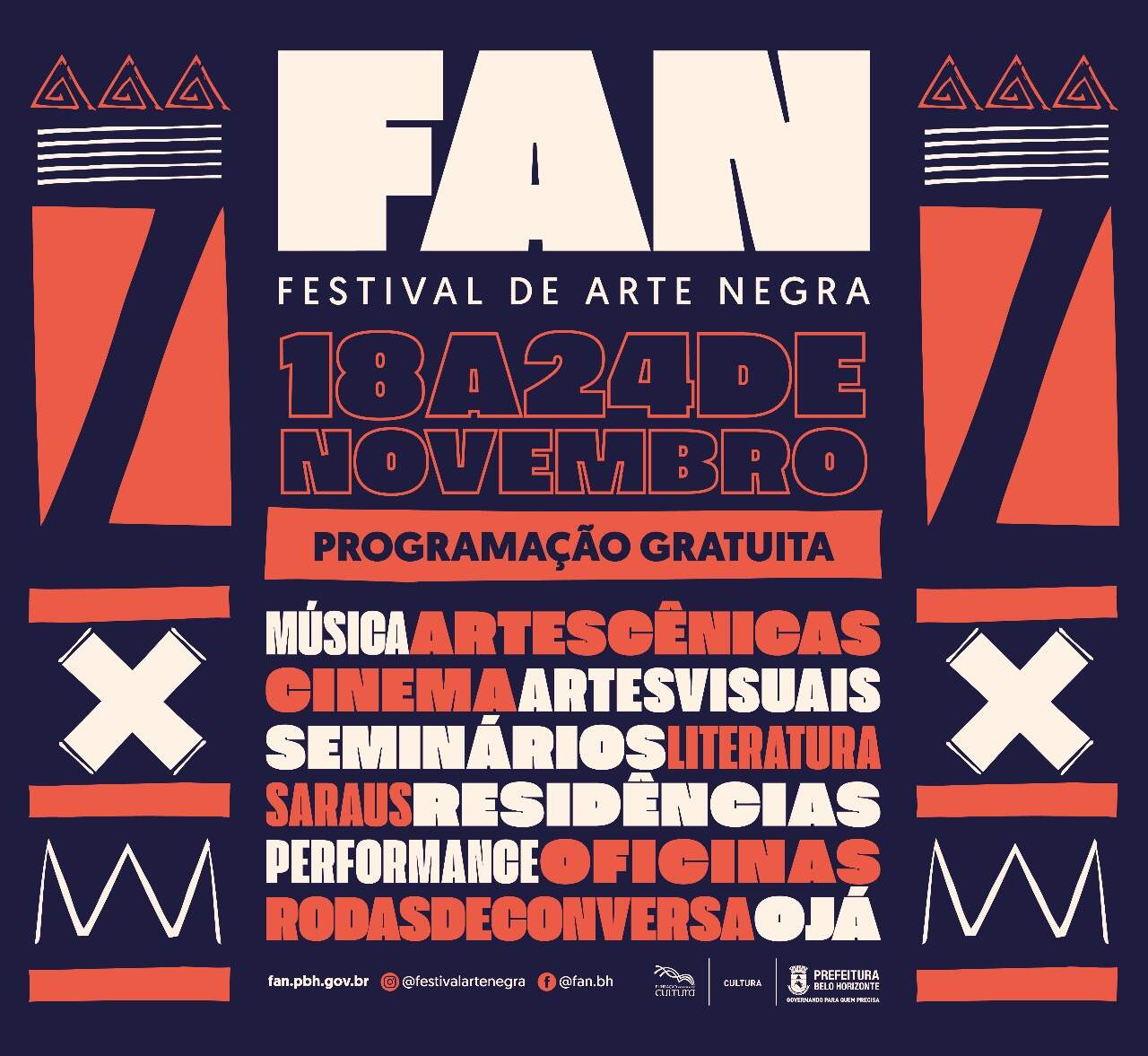 Flyer de Divulgação FAN