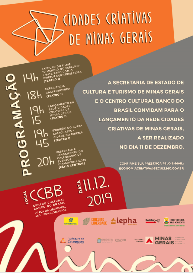 Lançamento da Rede Cidades Criativas de Minas Gerais