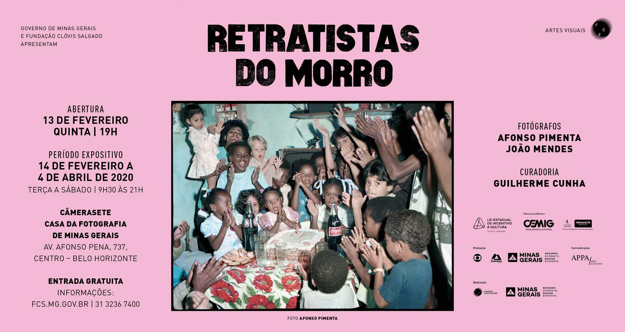 Exposição Retratistas do Morro - por João Mendes e Afonso Pimenta