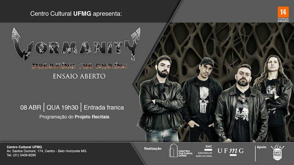Wormanity - Ensaio Aberto - Centro Cultural UFMG