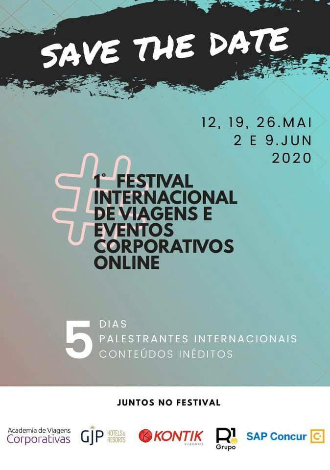 1º Festival Internacional de Viagens e Eventos Corporativos - ON LINE