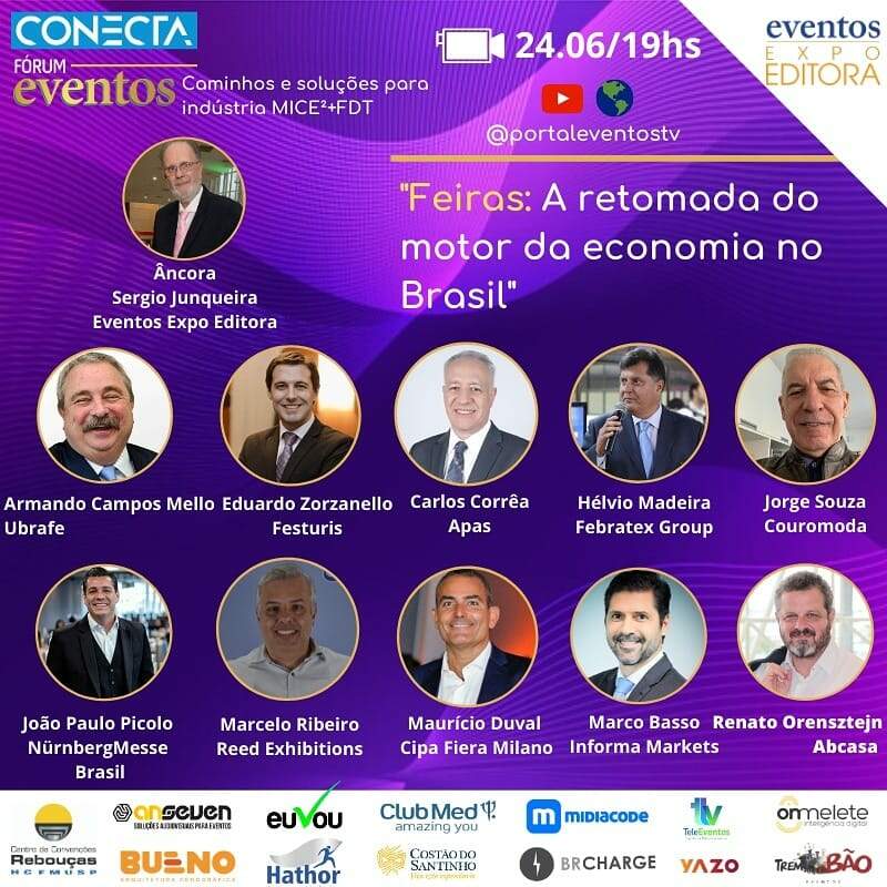 Conecta Fórum Eventos - Feiras - A Retomada do Motor da Economia no Brasil