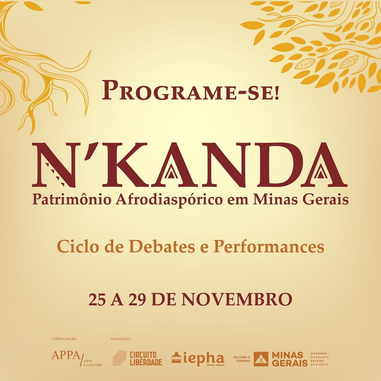 Debates - "N’KANDA: patrimônio afrodiaspórico em Minas Gerais"