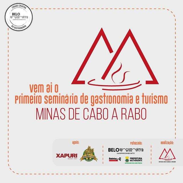 I Seminário de Gastronomia e Turismo - Minas de Cabo a Rabo