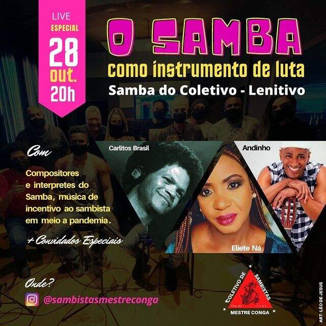 Live O Samba Como Instrumento de Luta, o Samba do Coletivo (Lenitivo)