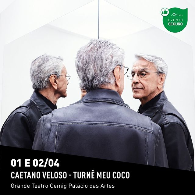  Turnê: “Meu Coco”, de Caetano Veloso - Palácio das Artes
