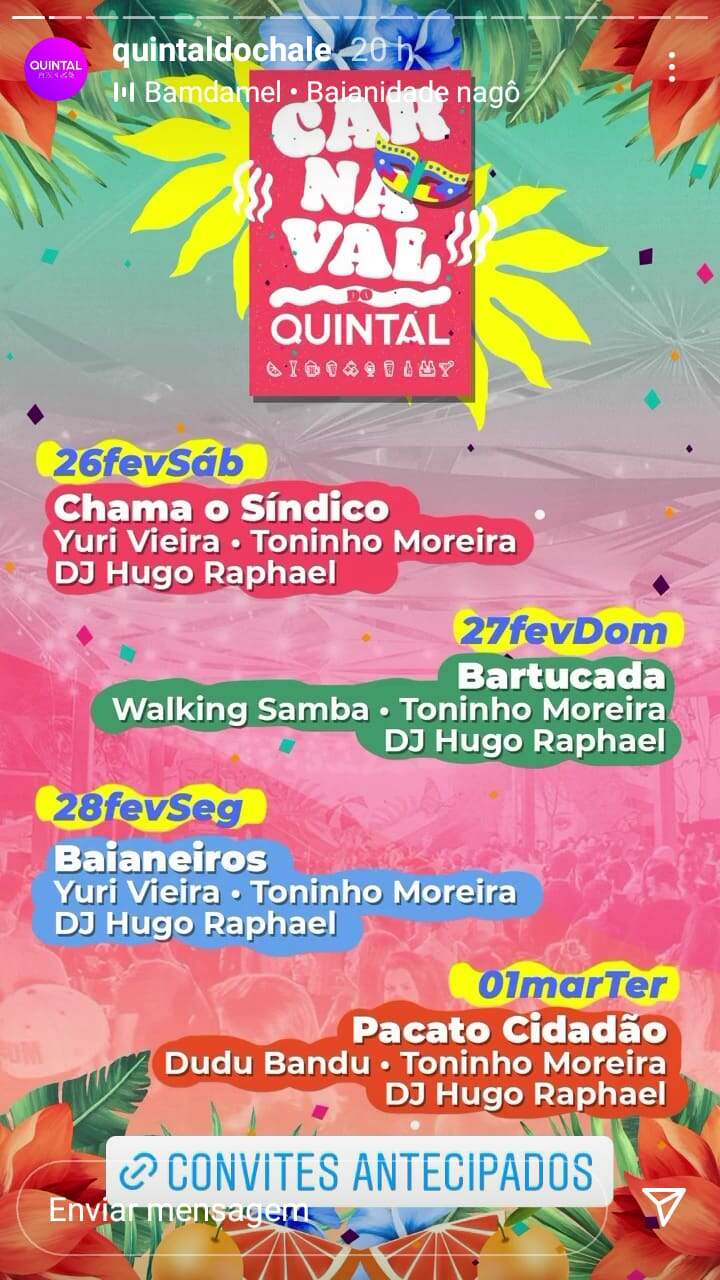 Carnaval do Quintal do Chalé