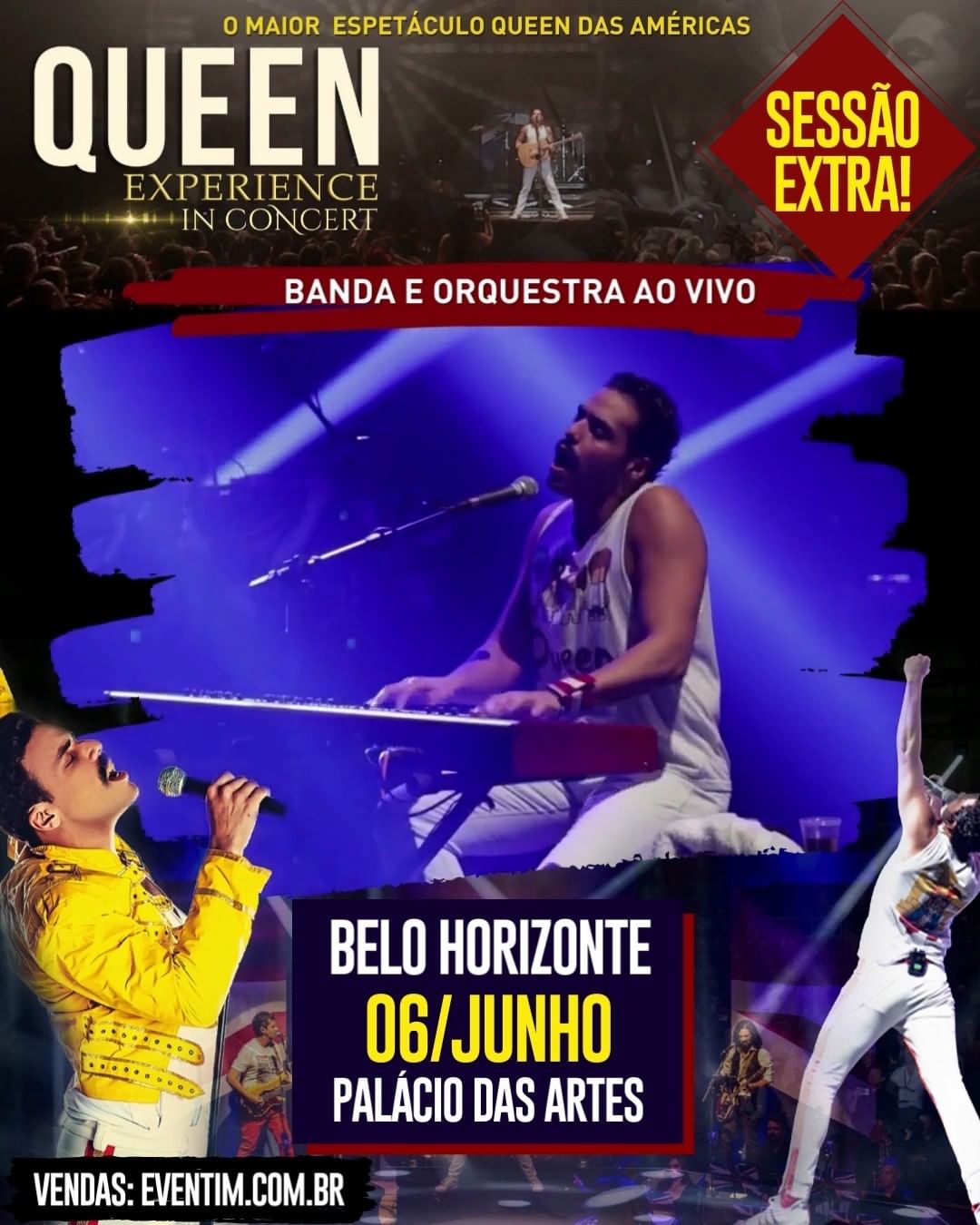 Queen Experience In Concert - 22/05/21 - Porto Alegre RS