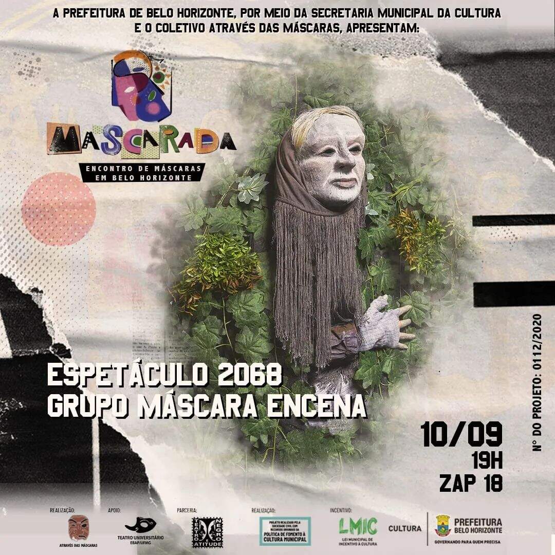 Mascarada: "Espetáculo 2068 e Discotecagem" | ZAP 18