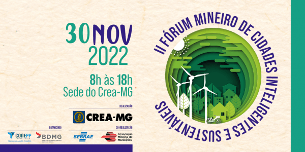 II Fórum Mineiro de Cidades Inteligentes e Sustentáveis 2022