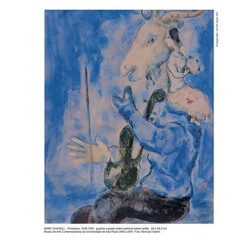 Exposição "Marc Chagall: sonho de amor" - crédito: Rômulo Fialdini