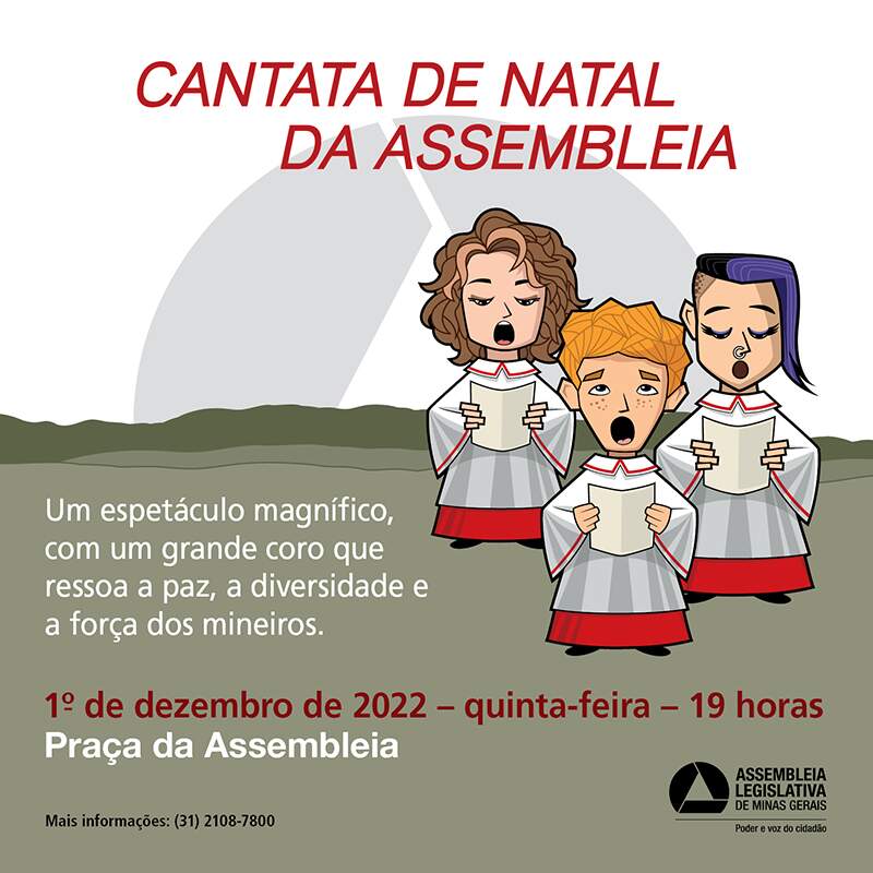 Cantata de Natal da Assembleia 2022 | Portal Oficial de Belo Horizonte
