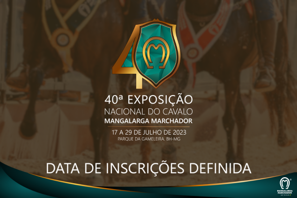 40ª Exposição Nacional do Cavalo Mangalarga Marchador