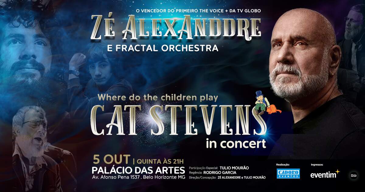 Show: Zé Alexandre e Fractal Orchestra "Cat Stevens In Concert"