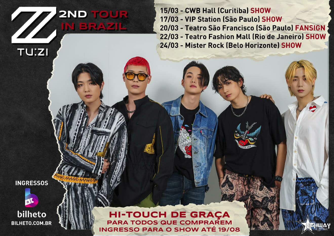 Show: 2Z "2ND Tour in Brazil"
