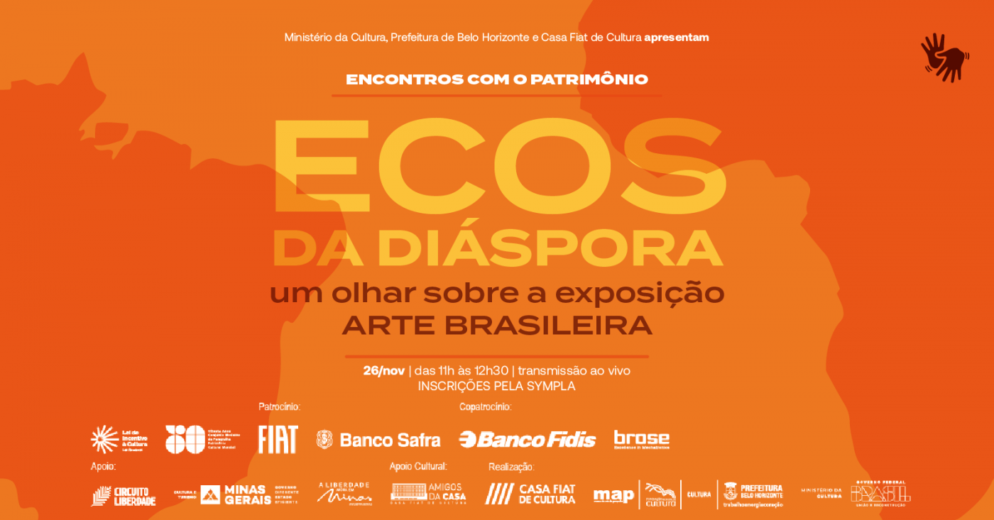 Encontros com o Patrimônio | Ecos da Diáspora – um olhar sobre a exposição “Arte Brasileira”