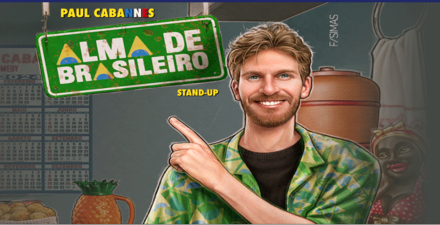 Stand up: "Alma de Brasileiro" com Paul Cabannes