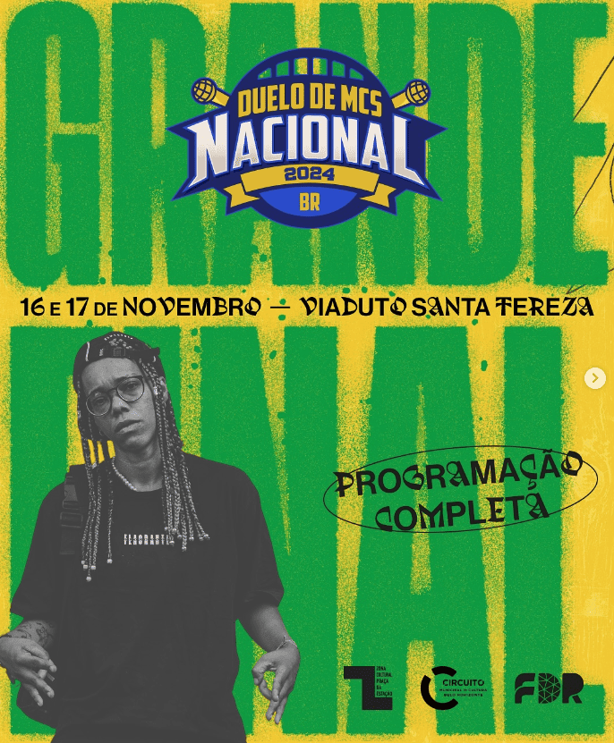 Duelo De MCs Nacional 2024 Portal Oficial De Belo Horizonte