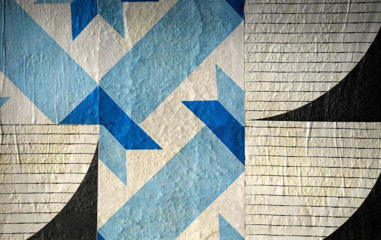 Fragmento de texturas de azulejos de papel
