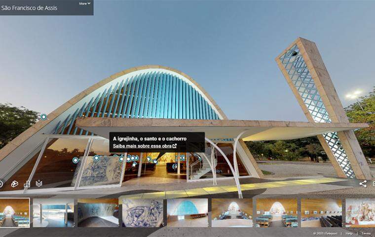 Igreja da Pampulha / Visita Virtual Portal Belo Horizonte