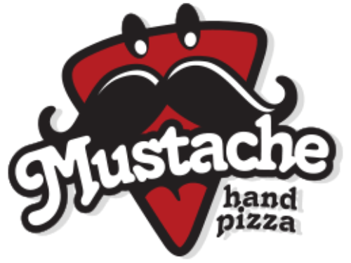 Mustache Hand Pizza