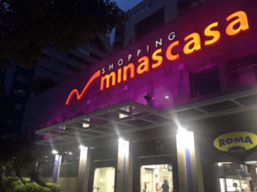 Letreiro - Shopping Minascasa