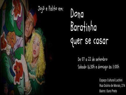 Teatro Infantil - D. Baratinha quer se casar
