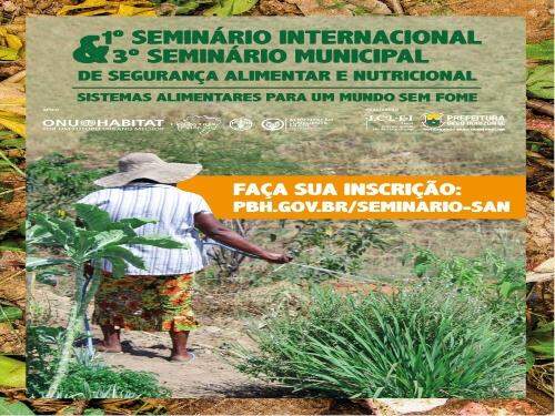 I Seminário Internacional / III Seminário Municipal de Segurança Alimentar e Nutricional 