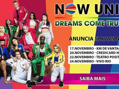 NOW United tour Dreams Come True - Belo Horizonte