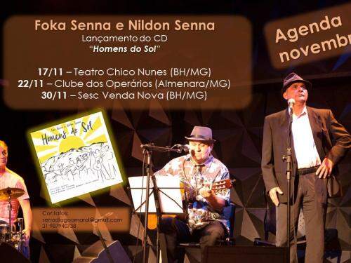 Show de lançamento do CD "Homens do Sol" - Foka Senna e Nildon Senna