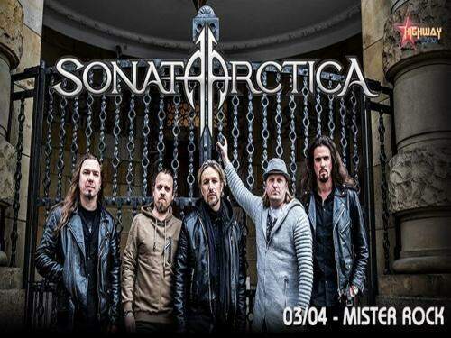 Show: Banda Finlandesa Sonata Arctica