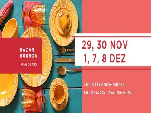 Bazar Hudson - Última Edição do Ano 2019