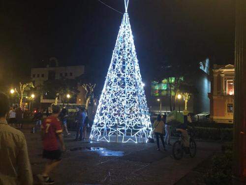Iluminação de Natal da Praça da Liberdade