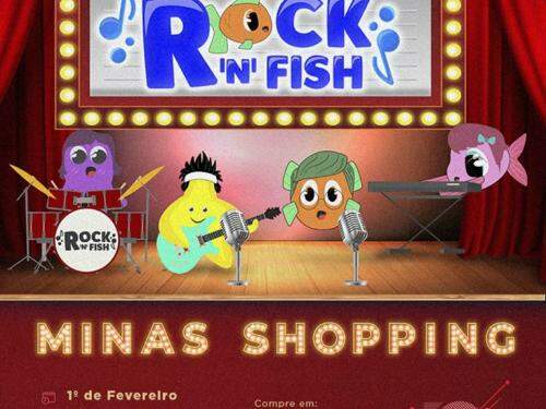 Musical Infantil “Rock ‘n’ Fish” - Minas Shopping
