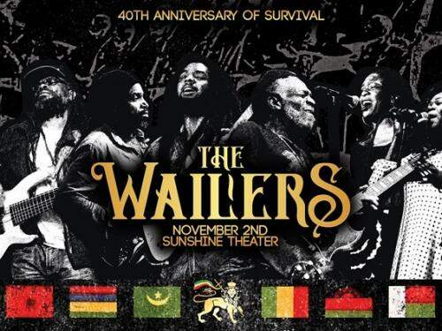 Show: The Wailers - A Lendária Banda de Bob Marley