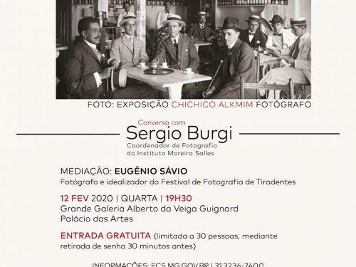 Conversa com Sergio Burgi - Coordenador do Instituto Moreira Salles - Palácio das Artes