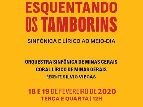 Esquentando os Tamborins - Orquestra Sinfônica e Coral Lírico de Minas Gerais