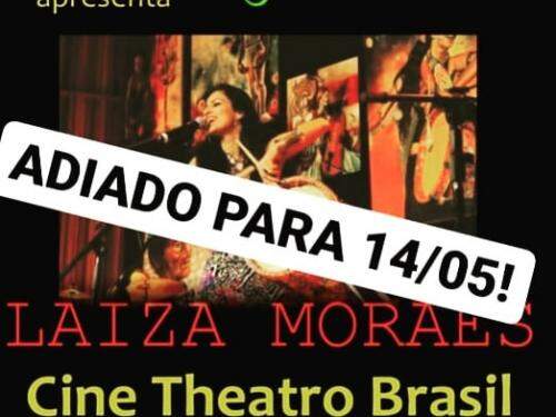 Projeto Elas apresenta Laiza Moraes - Cine Theatro Brasil Vallourec