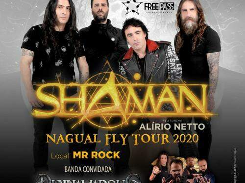 Shaman em Belo Horizonte - Nagual Fly Tour 2020